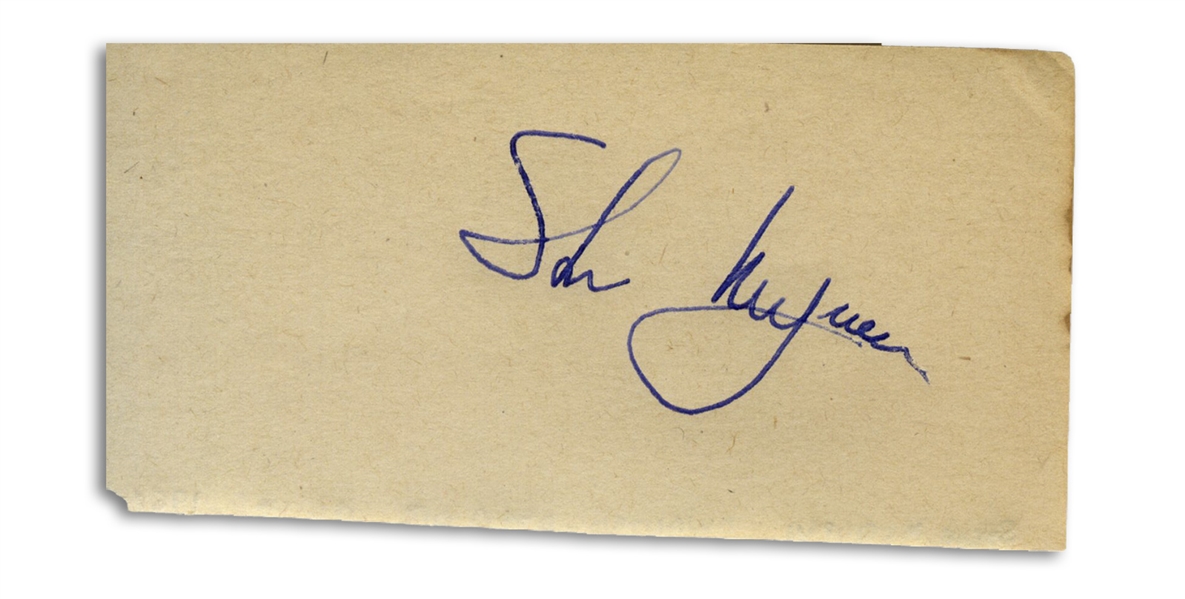 Steve McQueen Autograph